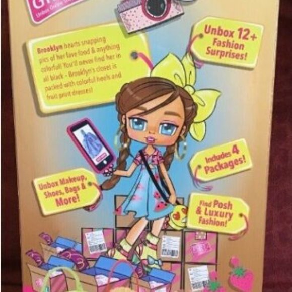 Boxy Girls Brooklyn 8" Fashion Girls Doll with 4 Surprise Boxes - Picture 2 of 2